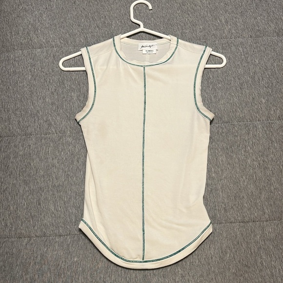 SOLD - The Line by K Martine Tank Top in Vanilla - Picture 4 of 9